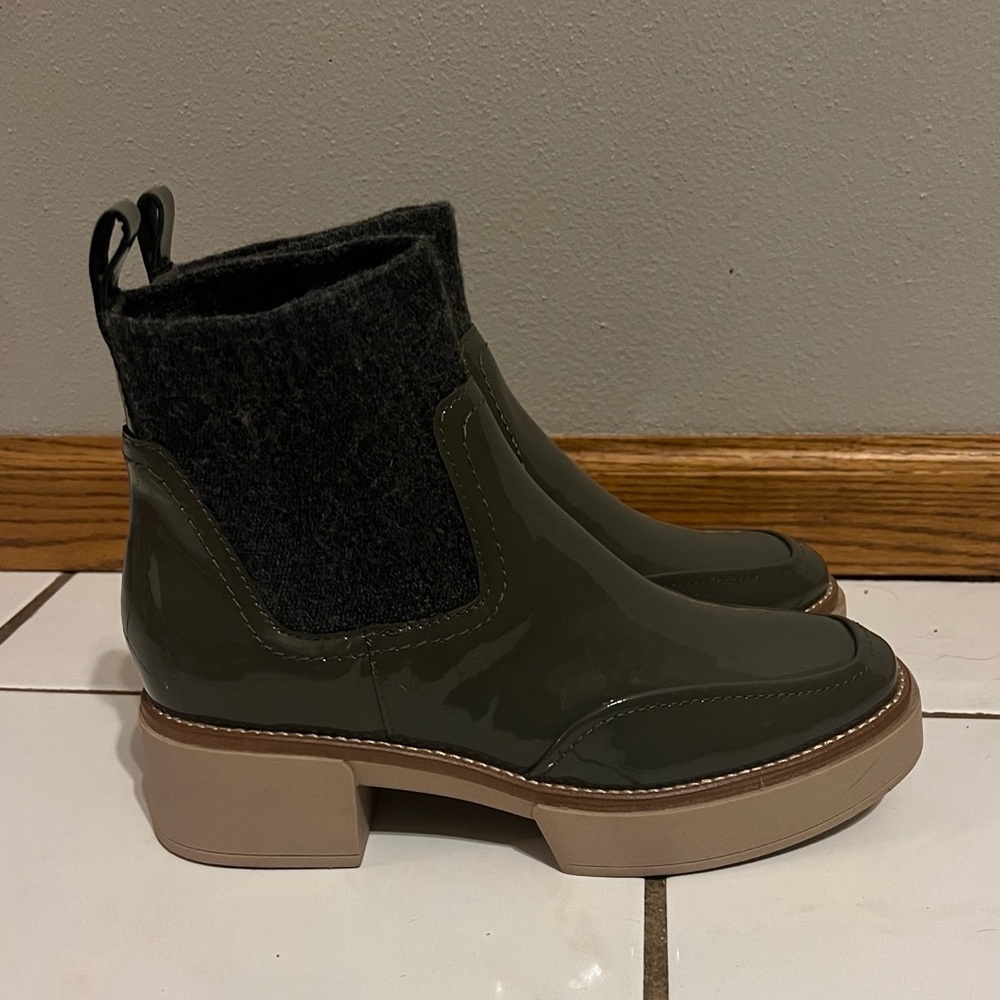 Dolce Vita Women’s size 8 Olive and Charcoal Ankle Boots NWT - Picture 6 of 8